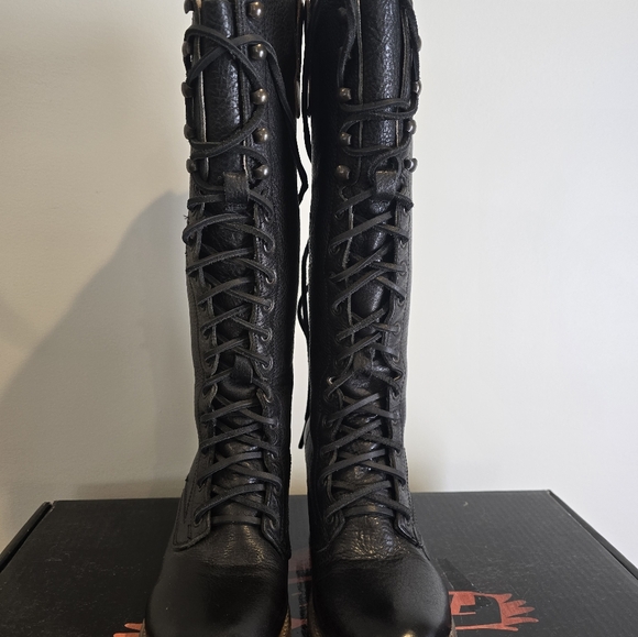 Freebird Grany Boots Black 9 - Picture 3 of 7